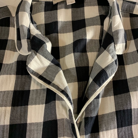 LOFT PLAID SLEEPWEAR SHIRT - Picture 4 of 6